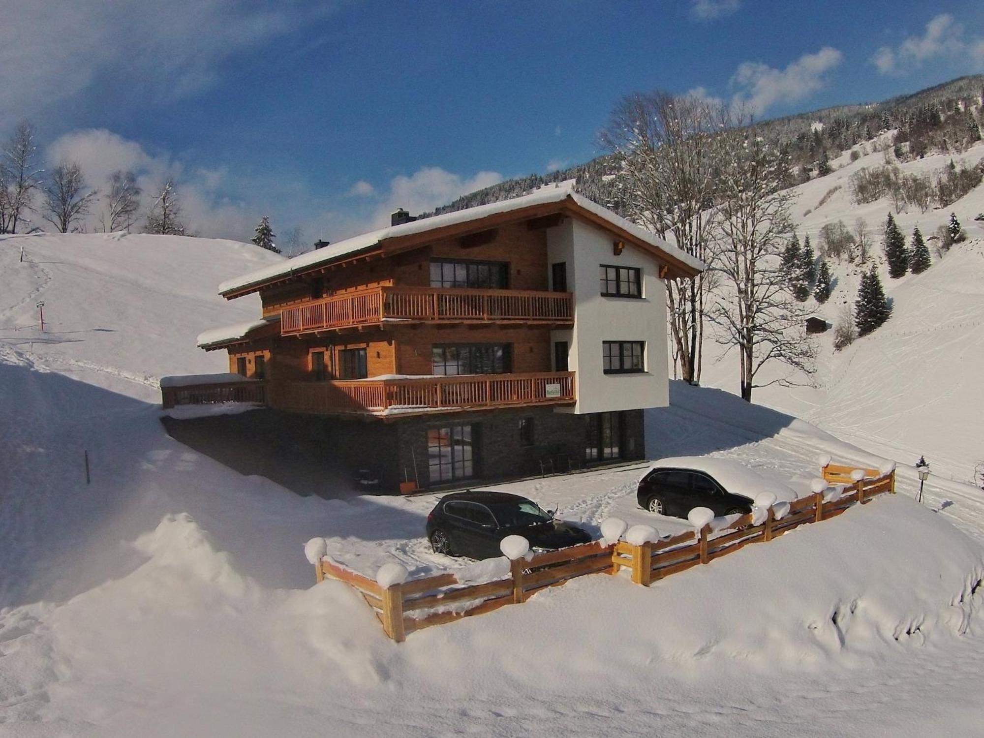 Modern Chalet With Sauna Near Ski Area In Saalbach Hinterglemm Salzburgerland Ngoại thất bức ảnh