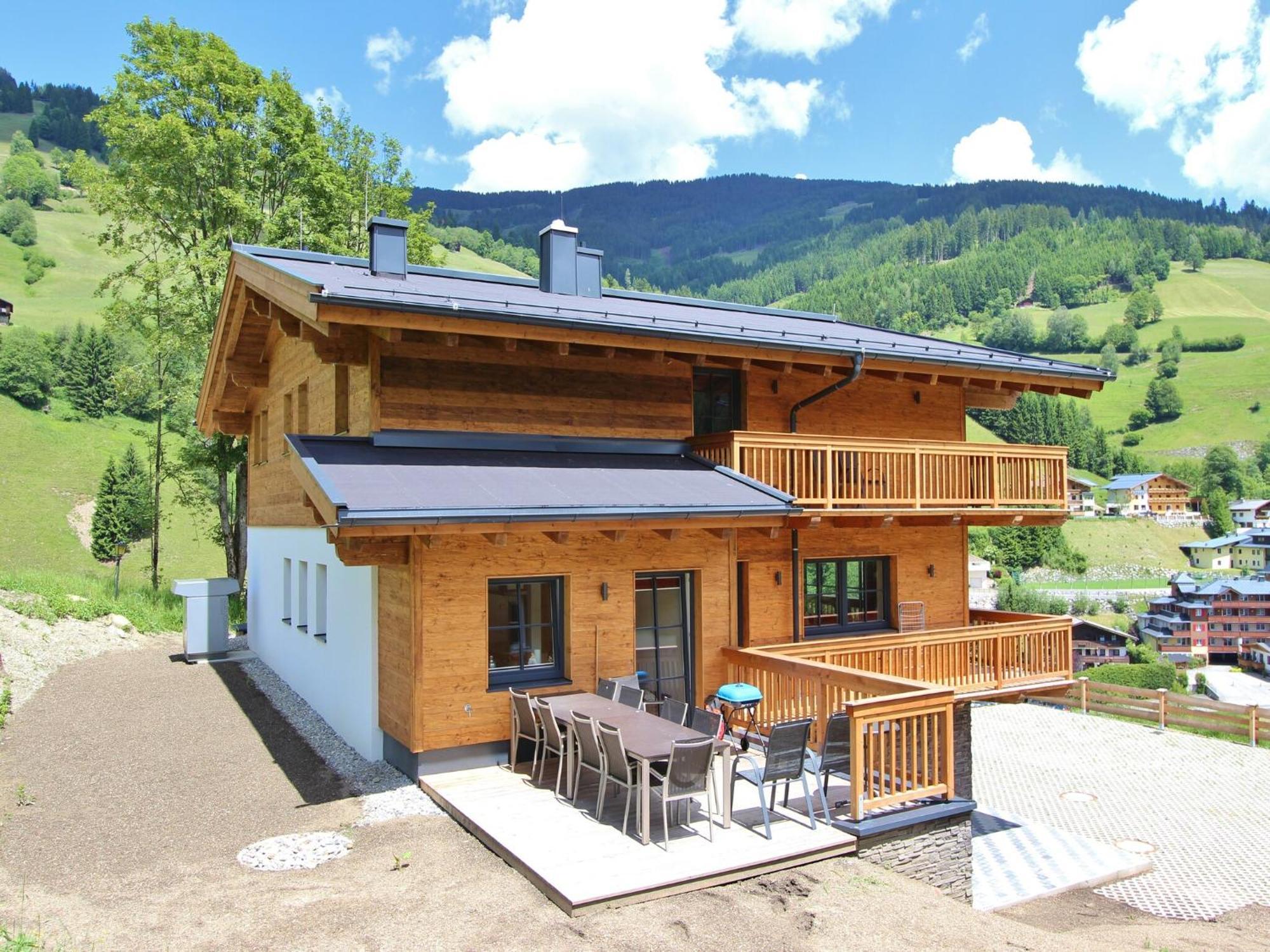 Modern Chalet With Sauna Near Ski Area In Saalbach Hinterglemm Salzburgerland Ngoại thất bức ảnh